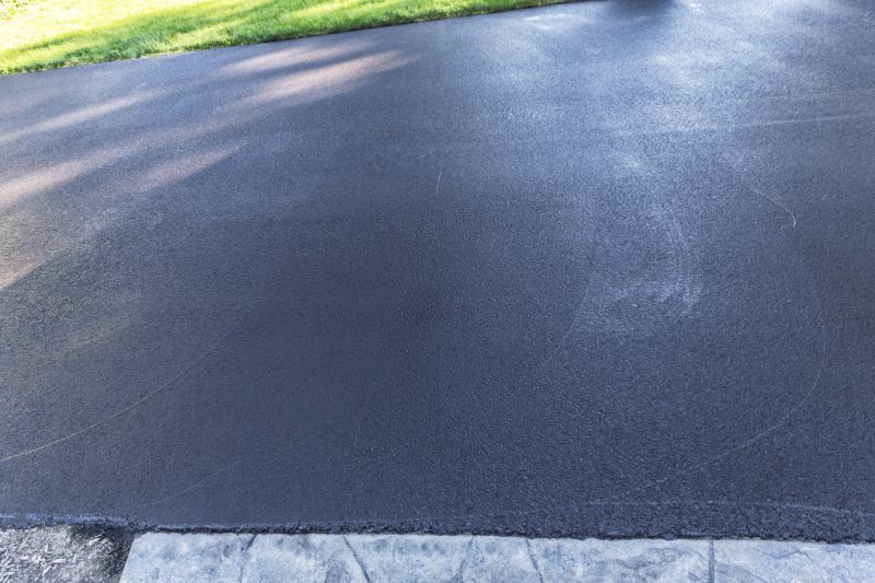 Asphalt Driveway with Edging