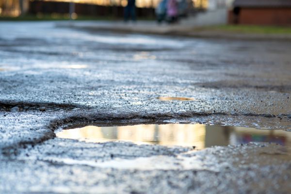 Driveway Pothole Patching